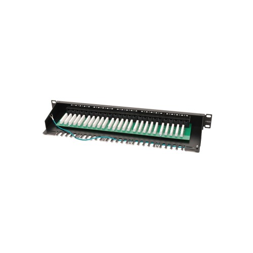 Патч-панель 19" телефонна 1U, 50xRJ-45, Cat.3, DUAL type Voltronic (PPU50-1U)