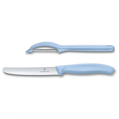 Набір ножів Victorinox SwissClassic Paring Set Universal Light Blue (6.7116.21L22)