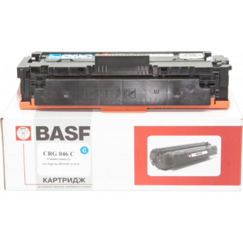 Картридж BASF Canon 046C LBP-650/654/MF-730 аналог 1249C002 (KT-CRG046C)