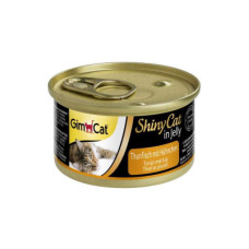 Консерви для котів GimCat Shiny Cat з тунцем і куркою 70 г (4002064413105)