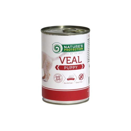 Консерви для собак Nature's Protection Puppy Veal 400 г (KIK45087)