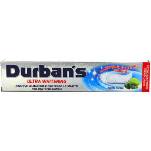 Зубна паста Durban's Ультра відбілювання 75 мл (8008970010557)