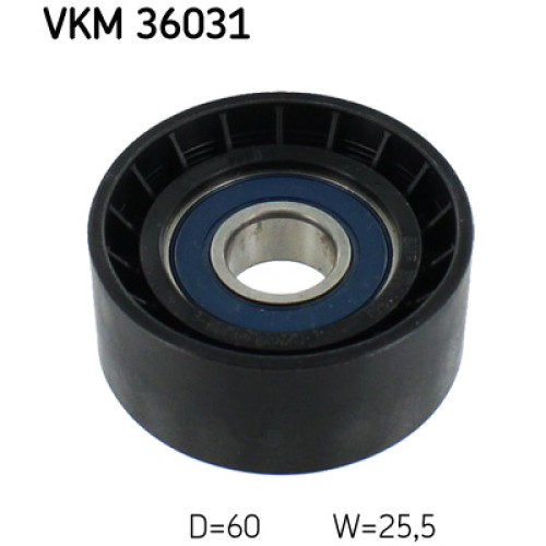 Ролик натягувача ременя SKF VKM 36031