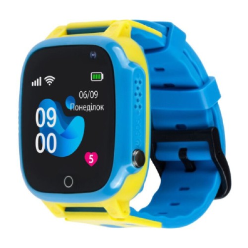 Смарт-годинник Amigo GO008 GLORY GPS WIFI Blue-Yellow (976267)