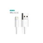 Дата кабель USB 2.0 AM to Lightning 1.8m 2.1A MFI White Choetech (IP0027-WH)