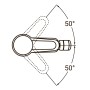 Змішувач AQUATICA HK-1F130C