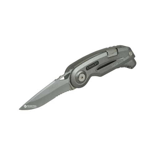 Ніж монтажний Stanley QUICKSLIDE SPORT UTILITY KNIFE складаний з двома лезами (0-10-813)