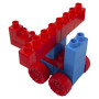 Конструктор Wader Kids Blocks 70 елементів в банці (41295)