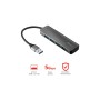 Концентратор Halyx 4-Port USB-A 3.2 Grey Trust (24947_TRUST)