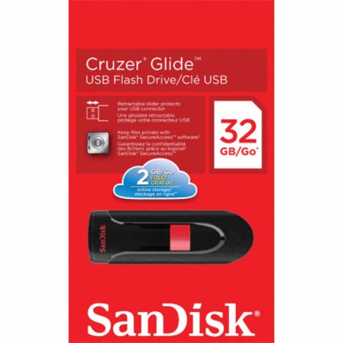 USB флеш накопичувач SANDISK 32Gb Cruzer Glide (SDCZ60-032G-B35)