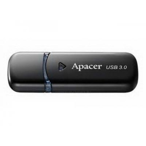 USB флеш накопичувач Apacer 64GB AH355 Black USB 3.0 (AP64GAH355B-1)