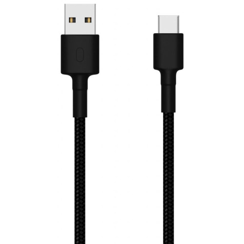 Дата кабель USB 3.0 AM to Type-C 1.0m Braide Black Xiaomi (387945)