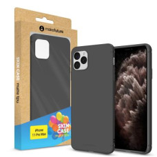 Чохол до мобільного телефона MakeFuture Skin Case Apple iPhone 11 Pro Max Black (MCS-AI11PMBK)