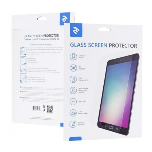 Скло захисне 2E Samsung Galaxy Tab S6 Lite (P610/P615) , 2.5D FCFG, Clear (2E-G-S6L-P610-LT25D-CL)