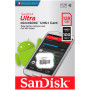 Карта пам'яті SanDisk 128GB microSD class 10 Ultra Light (SDSQUNR-128G-GN6MN)