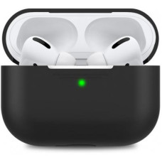 Чохол MakeFuture Apple AirPods Pro Silicone Black (MCL-AAPBK)