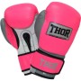 Боксерські рукавички Thor Typhoon 14oz Pink/White/Grey (8027/02(Leath)Pink/Grey/W 14 oz.)