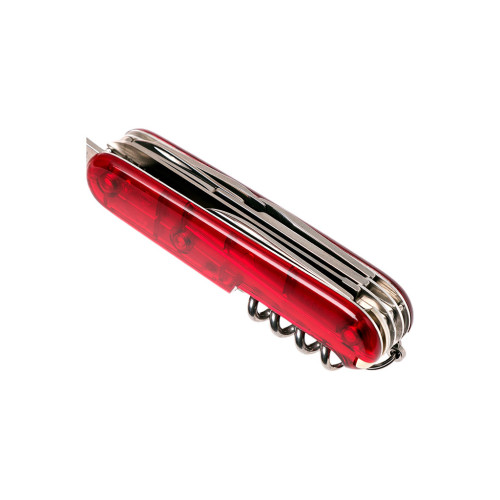 Ніж Victorinox Huntsman Transparent Red Blister (1.3713.TB1)