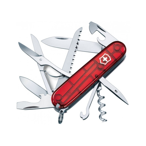 Ніж Victorinox Huntsman Transparent Red Blister (1.3713.TB1)