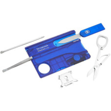 Ніж Victorinox SwissCard Lite Transparent Blue (0.7322.T2)