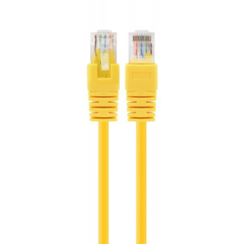 Патч-корд 3м UTP cat 6 CCA yellow Cablexpert (PP6U-3M/Y)