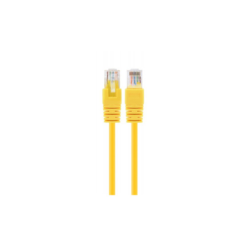 Патч-корд 3м UTP cat 6 CCA yellow Cablexpert (PP6U-3M/Y)