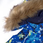 Куртка Huppa ALONDRA 18420030 синій з принтом 134 (4741632030046)