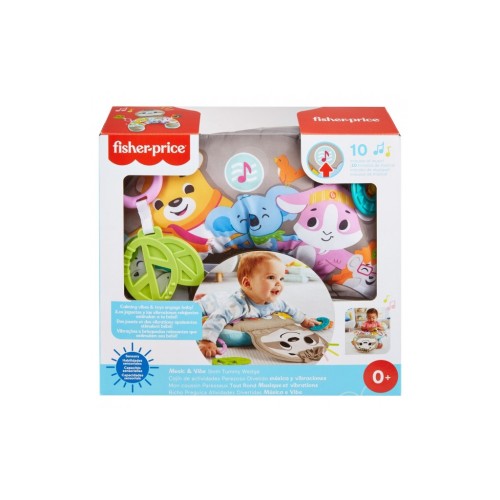 Дитячий килимок Fisher-Price Подушка для гри на животику Веселий лінивець (GRR01)