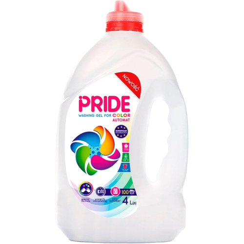 Гель для прання Pride Afina Color Весняні квіти 4 л (4823069707125)