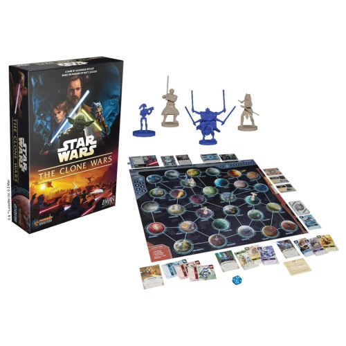 Настільна гра Z-Man Games Star Wars: The Clone Wars - A Pandemic System Game , Англійська (841333113483)