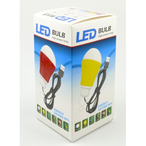 Світильник Dengos LED-BULB-5V5W-RED