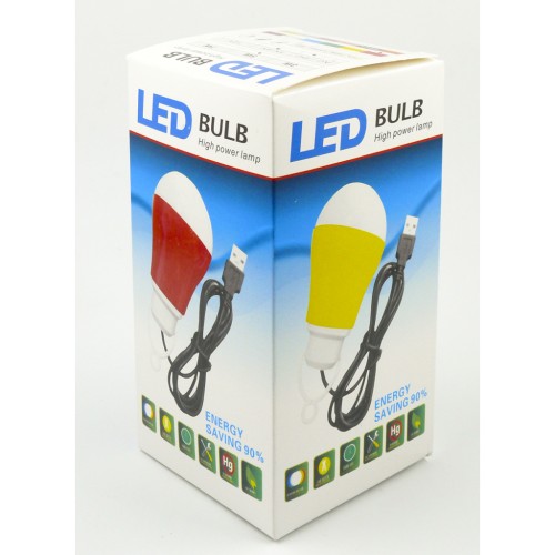 Світильник Dengos LED-BULB-5V5W-RED