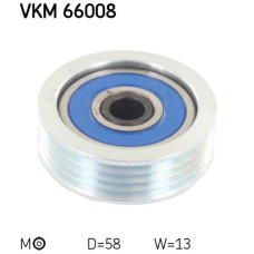 Ролик натягувача ременя SKF VKM 66008