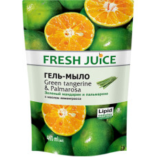Рідке мило Fresh Juice Green Tangerine & Palmarosa дой-пак 460 мл (4823015937200)