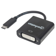 Перехідник USB3.1 Type-C to DVI (F) Manhattan Intracom (152051)