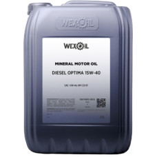 Моторна олива WEXOIL Diesel Optima 15w40 20л (WEXOIL_62728)