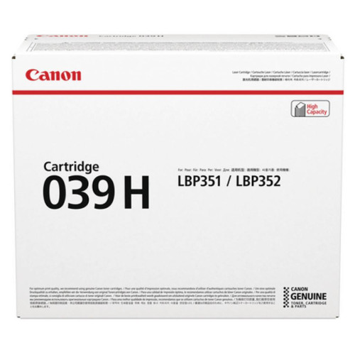 Тонер Canon 039H Black (0288C001)