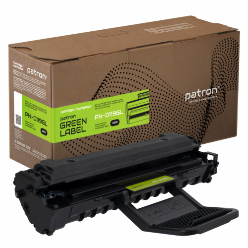 Картридж Patron SAMSUNG MLT-D119S ML-1610/ML-2010/SCX-4521 GREEN Label (PN-D119GL)