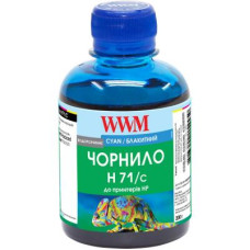 Чорнило WWM HP №711 200г Cyan (H71/C)