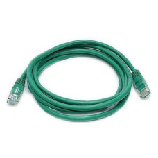 Патч-корд 0.5м, UTP, cat.5e, LSZH, green Molex (PCD-01000-0J)