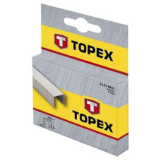 Скоби для будівельного степлера Topex 10 мм, 1000 шт, тип J (41E310)