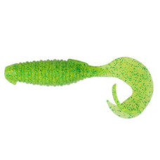 Силікон рибальський Keitech Flapper Grub 4" (7 шт/упак) ц:424 lime chartreuse (1551.09.52)