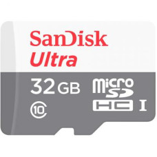 Карта пам'яті SanDisk 32GB microSD class 10 Ultra Light (SDSQUNR-032G-GN3MN)