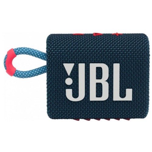 Акустична система JBL Go 3 Blue Coral (JBLGO3BLUP)