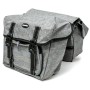 Велосумка на багажник Bravvos F-091-2 35x28x14 cm Grey (BIB-030)