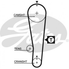 Ремінь ГРМ Gates 5393XS