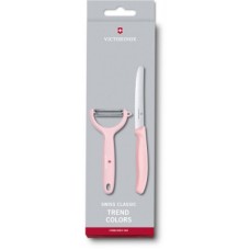 Набір ножів Victorinox SwissClassic Paring Set Tomato and Kiwi Light Pink (6.7116.23L52)