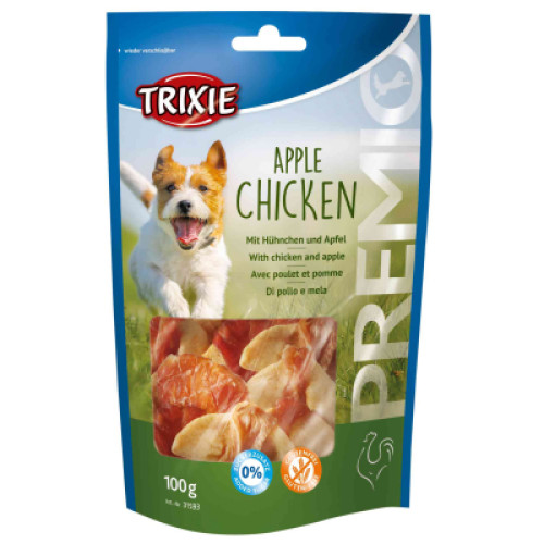 Ласощі для собак Trixie Premio Apple Chicken з яблуком 100 г (4011905315935)