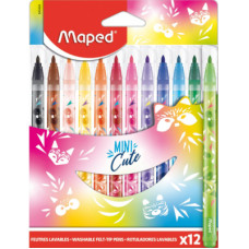 Фломастери Maped MINI CUTE 12 кольорів (MP.845404)