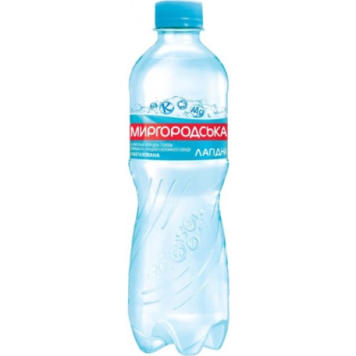 Мінеральна вода Миргородська Лагідна 0.5 сл/газ пет (4820000430982)